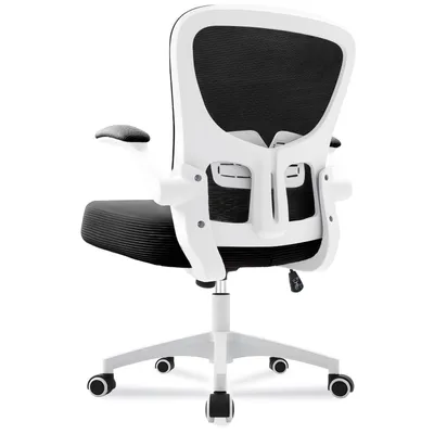 Produktbild von Bürostuhl, Schreibtischstuhl, bürostuhl ergonomisch mit Verstellbaren Armlehnen, höhenverstellbar,S-förmige Lendenstütze,Chefsessel 150kg