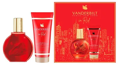 Produktbild von Gloria Vanderbilt In Red Giftset Edp Spray 100ml/Body Lotion 100ml 200 ml