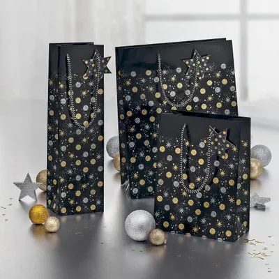 Productafbeelding van SIGEL GT030 5 Flaschenbeutel Stardust Motiv