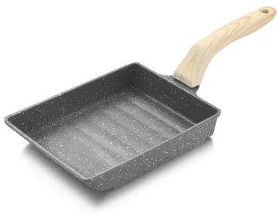 Obrázok produktu pre Obdĺžniková nepriľnavá panvica na prípravu japonskej omelety tamagoyaki a na iné raňajkové jedlá