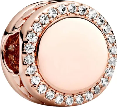 Obrázek produktu pro Pandora Přívěsek gravierbar 788747C01 růžové pozlacení