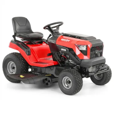 Produktbild von Aufsitzmäher Benzin Rasentraktor HECHT 5118 | 107 cm Schnittbreite | 14,95 PS | Stufenloser Antrieb | Seitenauswurf