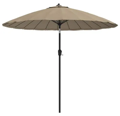 Obrázok produktu pre VidaXL slnečník s hliníkovým nosníkom, 250 cm, farba taupe