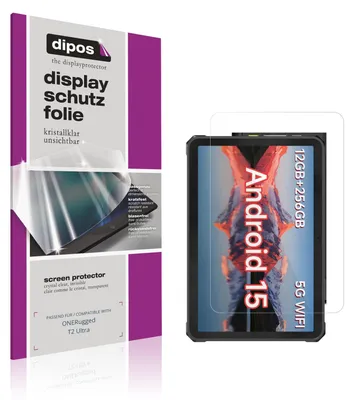 Immagine prodotto di 2x Pellicola Protettiva per ONERugged T2 Ultra Protezione Schermo Claro Display dipos