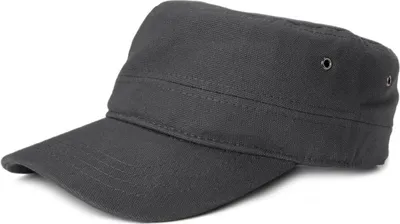 Produktbild von styleBREAKER Uni Military Cap aus Baumwoll-Canvas | Army Cap mit gebogenem Schirm | verstellbare Schirmmütze für Damen und Herren