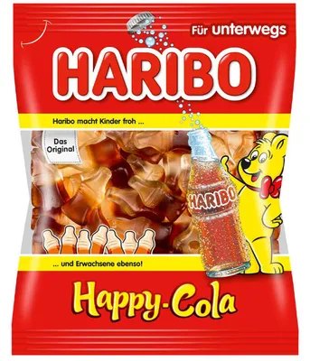 Produktbild von Haribo Happy-Cola 100g Fruchtgummi