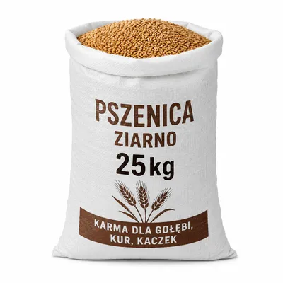 Image de Blé fourrager 25 kg - Grains de blé pour poules, canards, oies, pigeons - Aliment pour volaille - Aliment pour oiseaux
