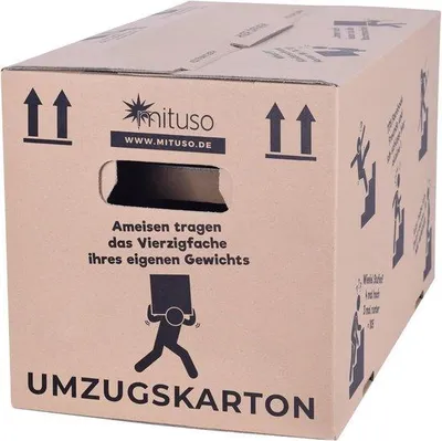 Produktbild von Famanu Umzugskartons Robuste Verpackungsboxen - Set