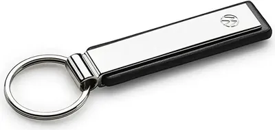 Produktbild von Original VW Schlüsselanhänger Schlüssel Logo + Lederband + Ringe