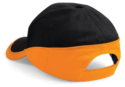 Image de Beechfield - Casquette « Teamwear Competition » FK1468 (taille unique) (noir/orange)