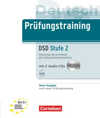 Produktbild von Prüfungstraining DaF B2-C1. Deutsches Sprachdiplom der Kultusministerkonferenz (DSD). Übungsbuch mit CDs und Lösungsbeileger
