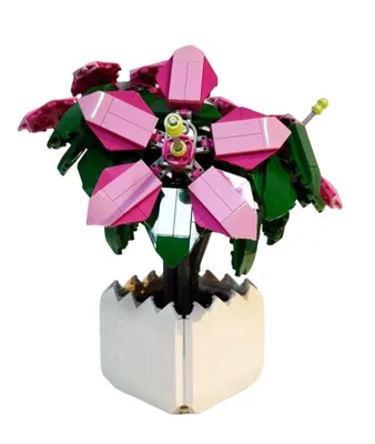 Produktbild von COIL Blumen aus Bausteinen, Lilie Azalee, Bausteinset, Bauklötze, Spielbauklötze, Botanische Sammlung, Wohndekor, 698 St.