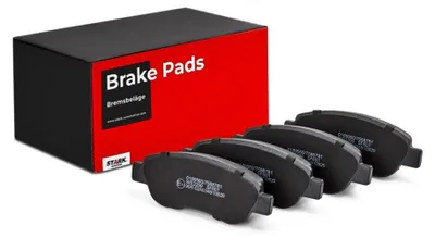 Produktbild von STARK SKBP-0010085 Bremsbeläge Satz Vorne für TOYOTA AYGO (WNB1, KGB1) für CITROËN C1 (PM, PN) passend für PEUGEOT 107 Schrägheck (PM, PN)
