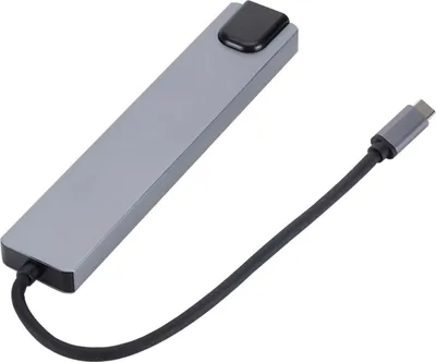 Zdjęcie produktu dla 8-IN-1 USB C Hub Type-C Hub Adapter Docking Station Multiport Adapter z portem ładowania 4K HD RJ45 Ethernet USB 2.0 PD Kompatybilny z PC NoteBook TV