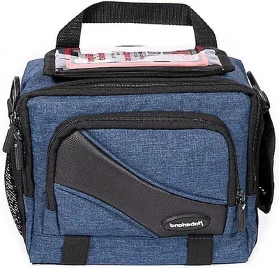 Produktbild von Famanu Fahrradtasche Flasche Blau 6 l - ohne Lenkeradapter