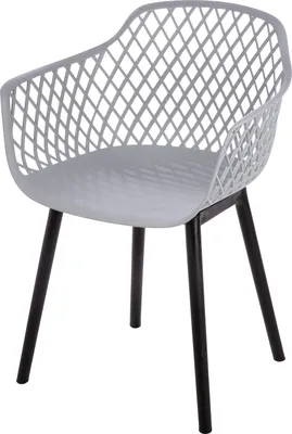 Produktbild von Gilde Stuhl, Kunststoff, grau, , L. 46 cm, B. 61 cm, H. 82 cm  56218