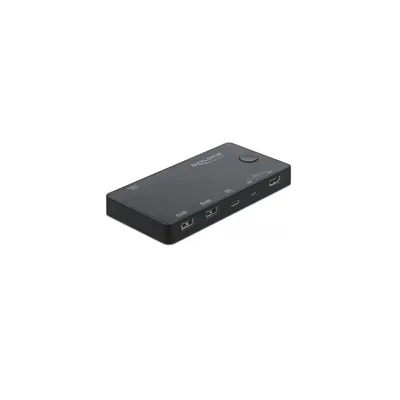 Image de DELOCK Switch KVM HDMI / USB-C 4k 60Hz USB2.0