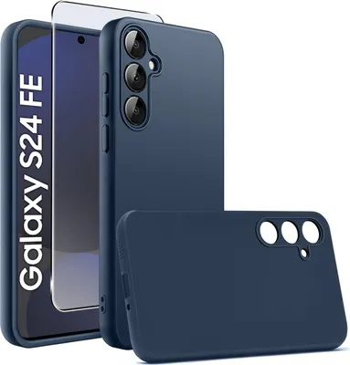 Zdjęcie produktu dla Etui do Samsung Galaxy S24 FE CASE SOFT MATT PLECKI MATOWE + SZKŁO 9H