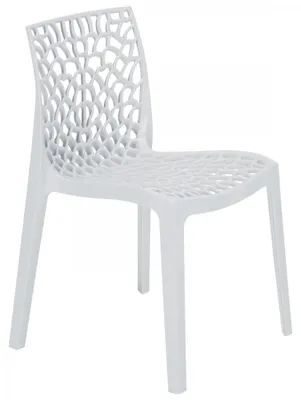 Immagine prodotto di Sedia Gruvyer in polipropilene – Bianco – Grand Soleil
