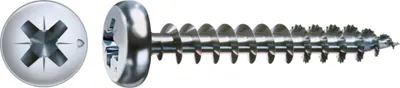 Zdjęcie produktu dla Śruba uniwersalna Spax 3 x 20 mm łeb półokrągły Phillips Z pełny gwint S-point WIROX A3J 1000 szt