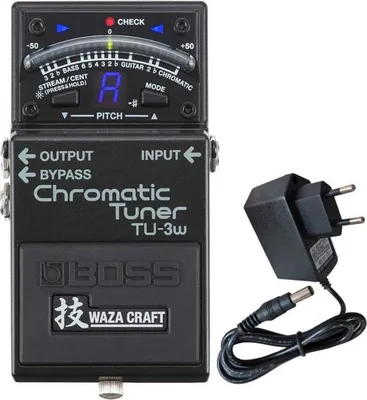 Produktbild von Boss Stimmgerät TU-3W Waza mit Netzteil