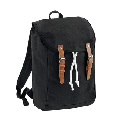 Produktbild von Quadra - Rucksack, Vintage RW9392 (Einheitsgröße) (Schwarz/Braun)