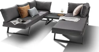 Produktbild von Destiny Loungegruppe MANHATTAN, Hocker/Tisch 70x70cm, vielseitig aufstellbar