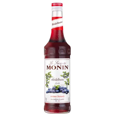 Produktbild von Monin Profi Sirup in der Geschmacksrichtung Heidelbeere 700ml