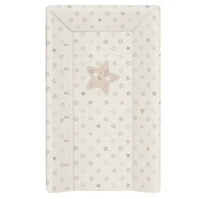 Produktbild von Ceba Baby Weiche Wickelauflage 80 cm dreieckig - Sterne beige