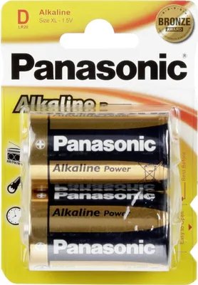 Produktbild von Panasonic Batterien SB Alkaline Power 2 x Mono Inhalt 12 Stck
