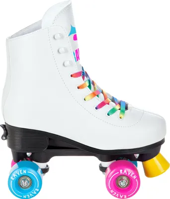 Produktbild von Raven Rollschuhe Iris White 31-34 verstellbar