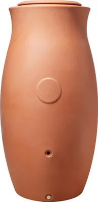 Image de BIOROCK Réservoir Amphore MAYA 300 L terracotta avec bac à plantes