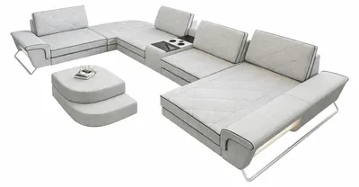 Produktbild von Couchlandschaft Bari U-Form in Stoff