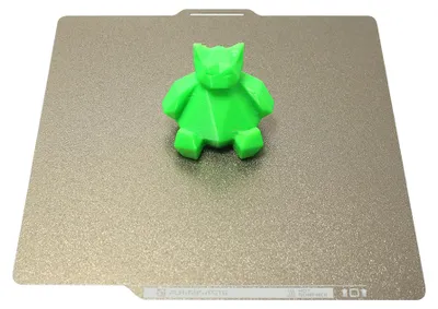 Produktbild von PEI-Bauplatte, 3D-Druckbett, doppelseitig strukturierte PEI-Oberfl?che, magnetischer Federstahl, flexible Plattform, abnehmbare Bauoberfl?che, Druckmatte, kompatibel mit Bambu Lab X1/X1C/X1E/P1P/P1S/A1 3D-Drucker, stabiles Formen und einfaches Entformen