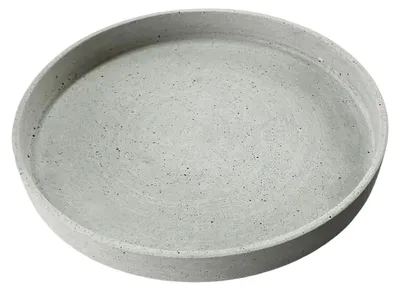Produktbild von Dekoteller, Untersetzer, Dekoschale, Betonoptik, Ø 30 cm GRAU