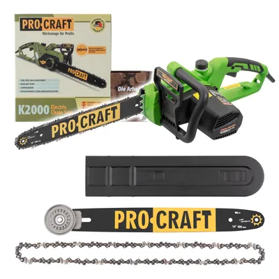 Image de Procraft K2000 tronçonneuse 1800 watts 406 mm longueur de coupe