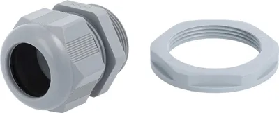Produktbild von STEX24 PA Verschraubung mit Gegenmutter - STEX24 Eigenmarke PG29x1,588 VPE 25 Polyamid (PA) Gewindelänge 10,0mm - 1