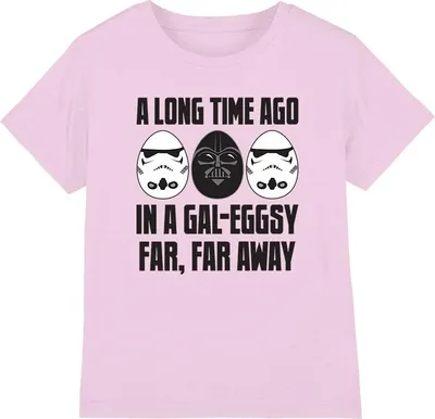 Produktbild von Star Wars - "GalEggsy Far, Far Away" T-Shirt für Kinder TV3271 (116) (Pink)