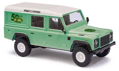 Obrázek produktu pro Busch 50393 – Land Rover Defender v měřítku 1:87, 50 let –