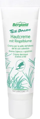 Produktbild von Die Kombination aus Teebaum-Öl und Ringelblumenextrakt aktiviert die natürliche Hautfunktion und gibt ihr natürliche Frische und Klarheit. Gleichzeitig wird die Regenerierung der Haut gefördert. Gereizte und irritierte Haut wird beruhigt. 50 ml