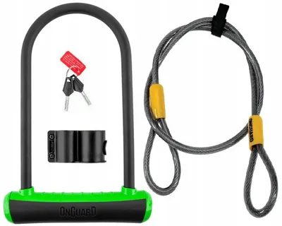 Produktbild von Onguard U-Lock 8154 Fahrradschloss 115x230x11mm Grün