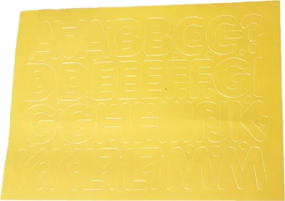 Image de Lettres et chiffres autocollants