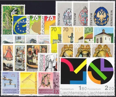 Produktbild von Liechtenstein 2001 postfrisch Nr. 1255-1282