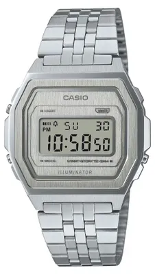 Produktbild von Casio Armbanduhr A1000A-7EF Vintage digital Edelstahl