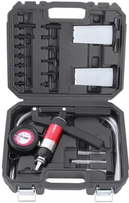 Productafbeelding van Onderdruk vacuümpomp drukpompen set testapparaat vacuümtester auto remontluchtingsapparaat set druktester ontluchting vacuüm handpomp kit
