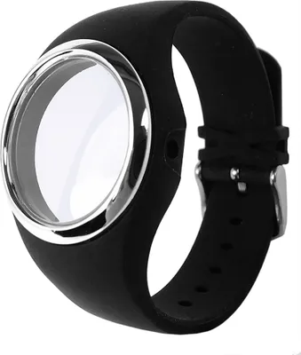 Produktbild von Calypso Uhrenarmband mit Gehäuse Kunststoff schwarz weich K5754/6