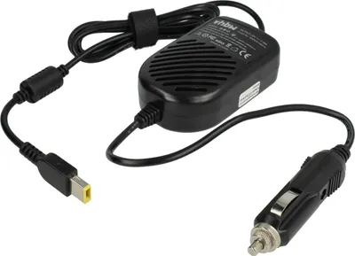 Produktbild von vhbw KFZ-Ladekabel kompatibel mit Lenovo IdeaPad B5400, Flex 14, Flex 15D, Flex 15, Flex 14D, Flex 10 Notebook - 12V Ladegerät Schwarz 2,25 A