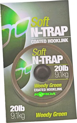 Produktbild von Korda Soft N-Trap Coated Hooklink (krautgrün) Farbe: weed (krautgrün)