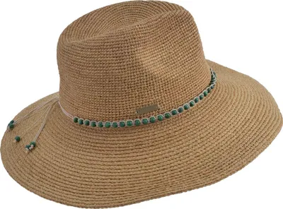 Seeberger Raffiastroh Fedora in beige