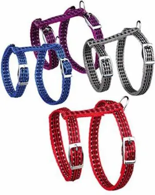 Produktbild von Trixie Katzengarnitur, reflektierend, Nylon